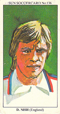 David Nish England 1978/79 the SUN Soccercards #136